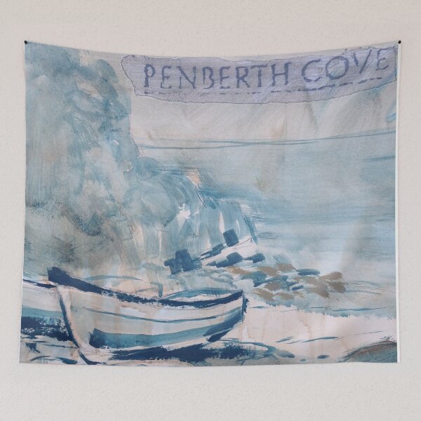 Item preview, Penberth Cove, Penzance, England designed and sold by singer-painter.