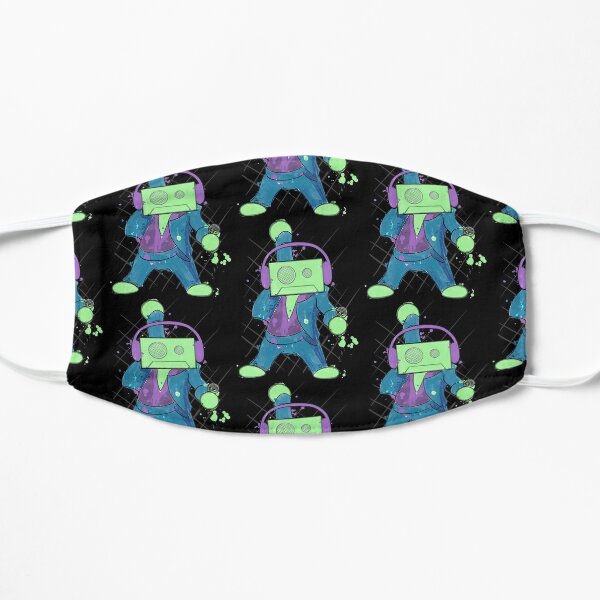 Disco Tapes Flat Mask