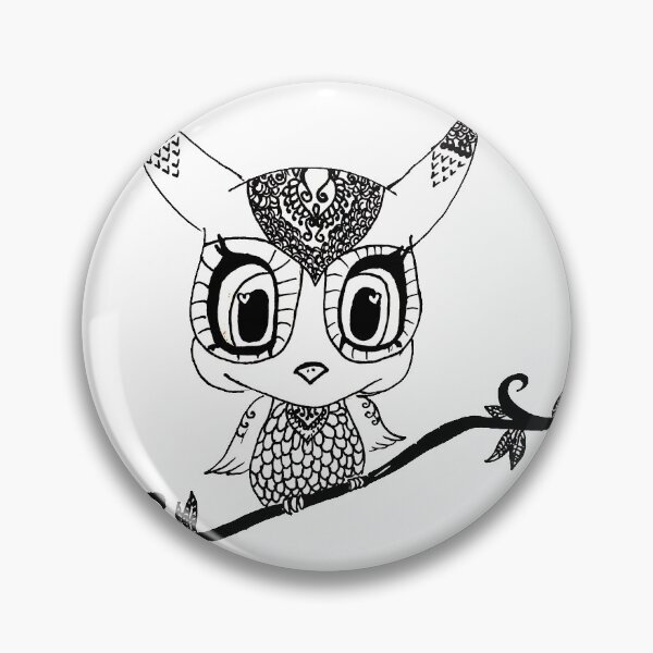 Item preview,  cute owl mandala art designed and sold by Arindamjoshi07.