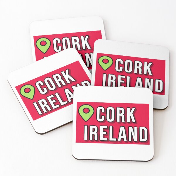 Cork Ireland Coasters (Set of 4)