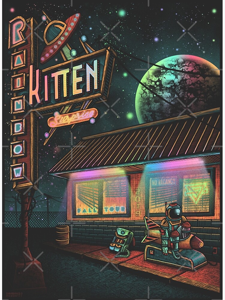 "Good Music Rainbow Kitten Surprise Band" Poster for Sale by lamjohn788