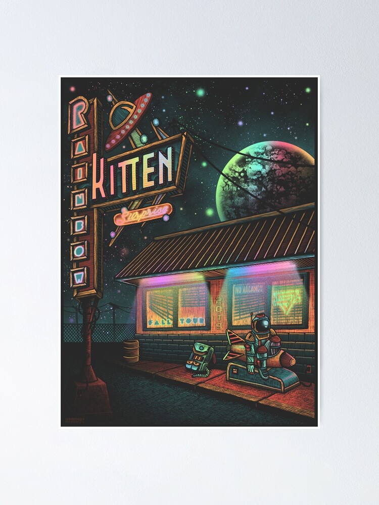 "Good Music Rainbow Kitten Surprise Band" Poster for Sale by lamjohn788