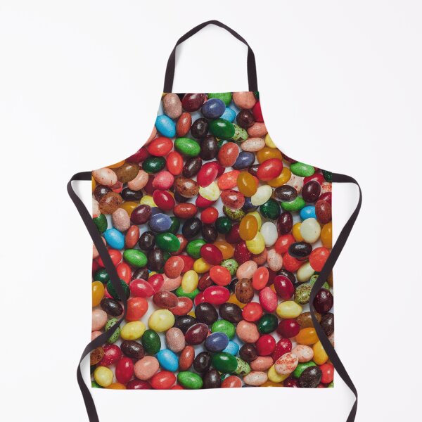 Gourmet Jelly Bean Candy Photo Pattern Apron