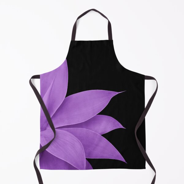 Item preview, Agave Finesse #10 - Purple on Black #tropical #decor #art designed and sold by Anita's & Bella's Art.