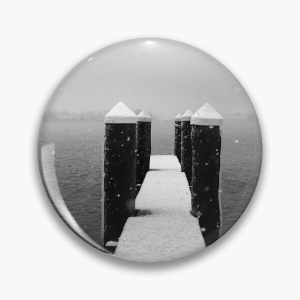 Item preview, Snow Covered Dock No 1 designed and sold by StampCity.