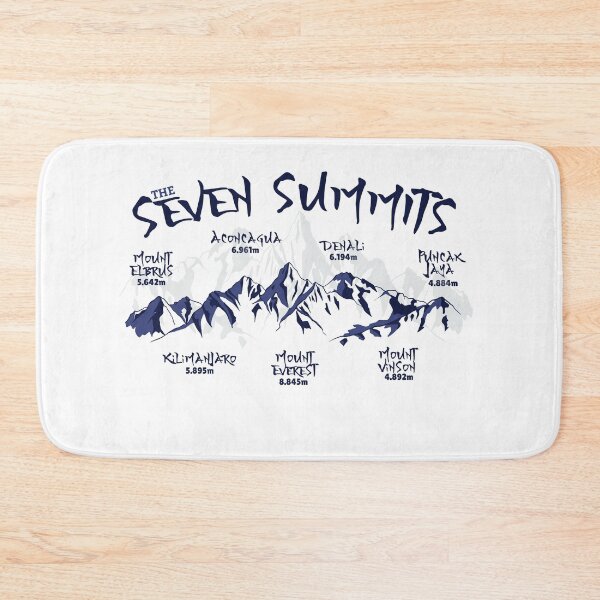 Item preview, Seven Summits Mountain Climbing designed and sold by HiFiTees.