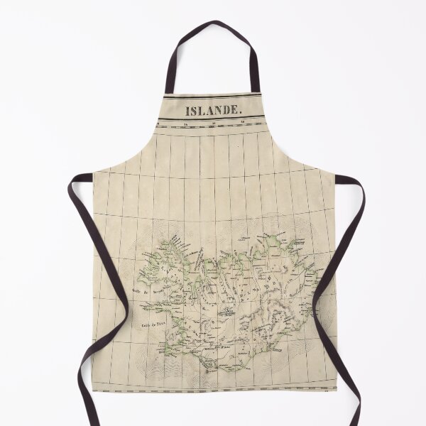 Item preview, Vintage Iceland Map (1827) designed and sold by BravuraMedia.