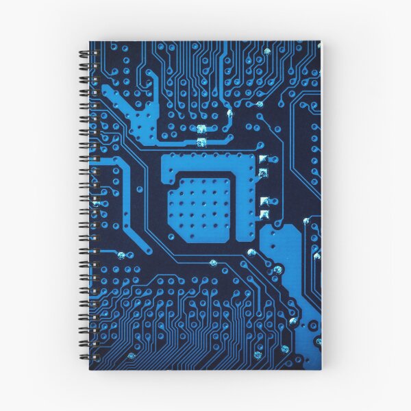 Aperçu de l'œuvre Circuits bleus créée et vendue par MinoM.