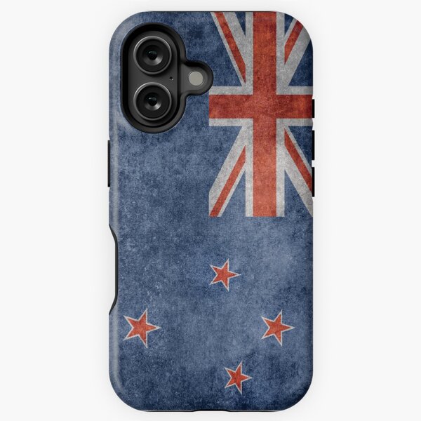 Item preview, Drapeau néo-zélandais de NZ - style grungy designed and sold by Bruiserstang.