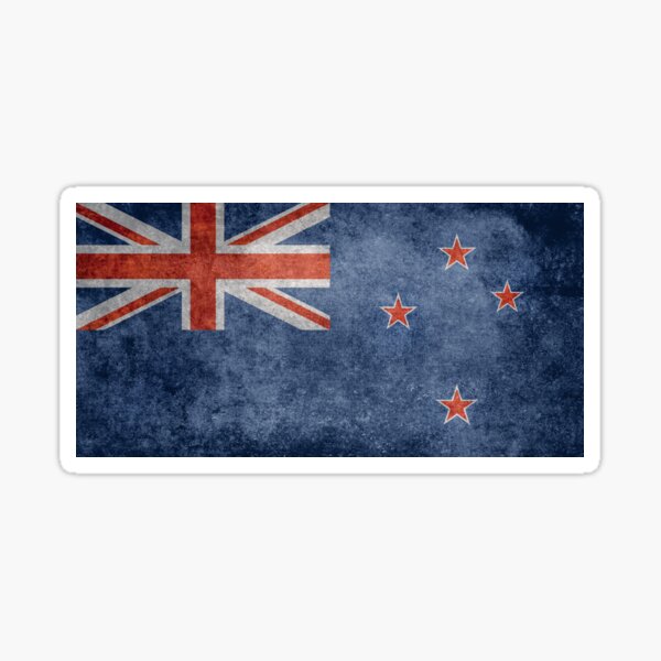Item preview, New Zealand Flag of NZ - Grungy style designed and sold by Bruiserstang.