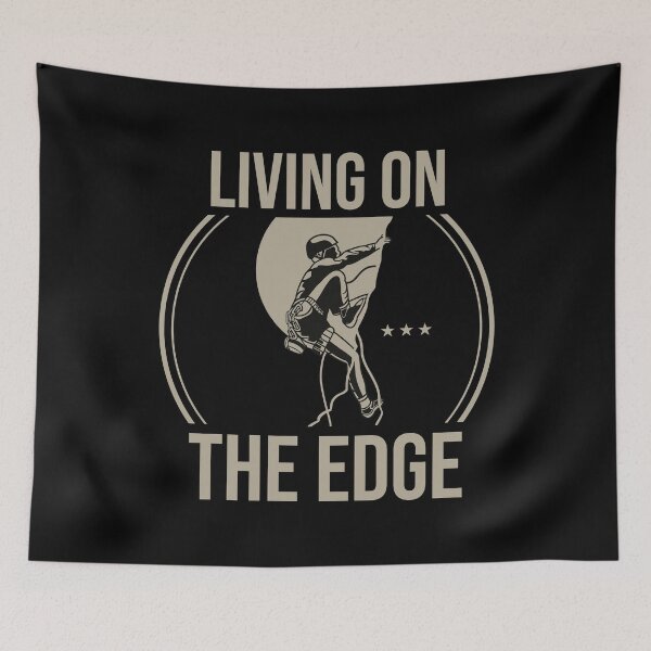 Item preview,  Climb the outdoor rock faces in the mountains and live at the limit. Great gift idea for free climbers and mountain guides designed and sold by desislogn.