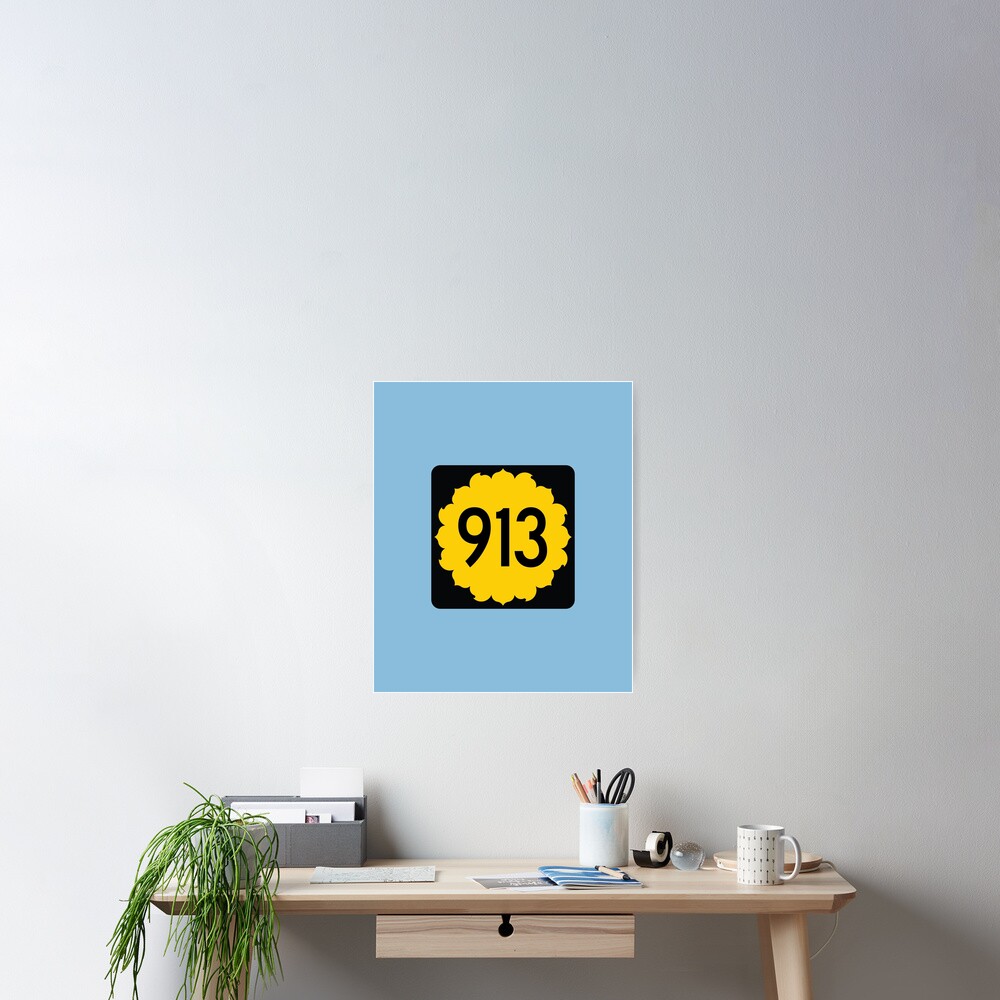 kansas-state-route-913-area-code-913-poster-for-sale-by-srnac