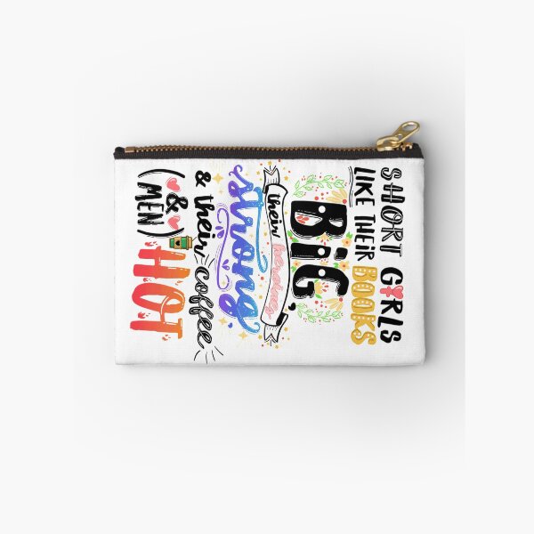 Item preview, Short Girls Read Big Books and love Hot Coffee and Hot Guys  designed and sold by MandyRosko.