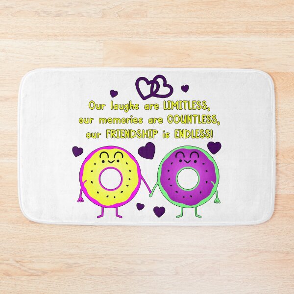Item preview, Friendship Memories Laughs and Donuts designed and sold by BatholomewMat.