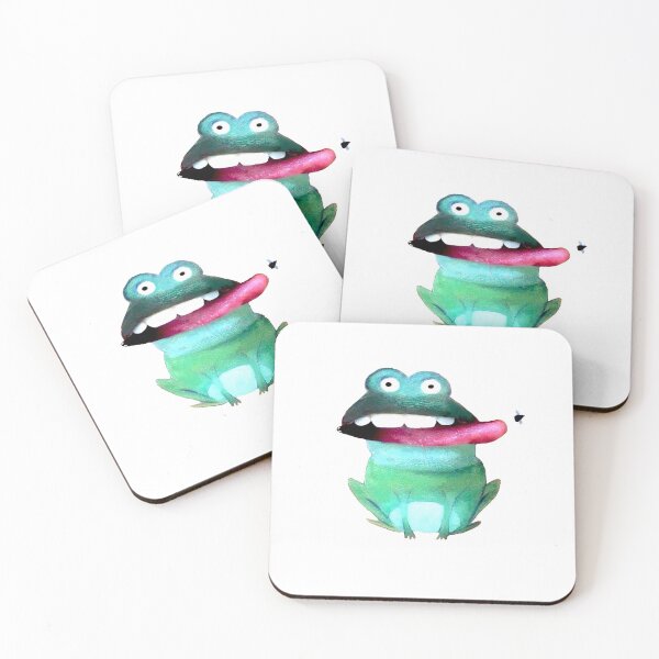 Item preview, Funny Frog Eats Fly designed and sold by Mavesha.