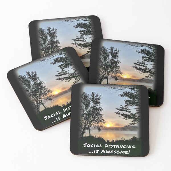 Item preview, Social Distancing is Awesome at the cottage. designed and sold by EldersRULE.