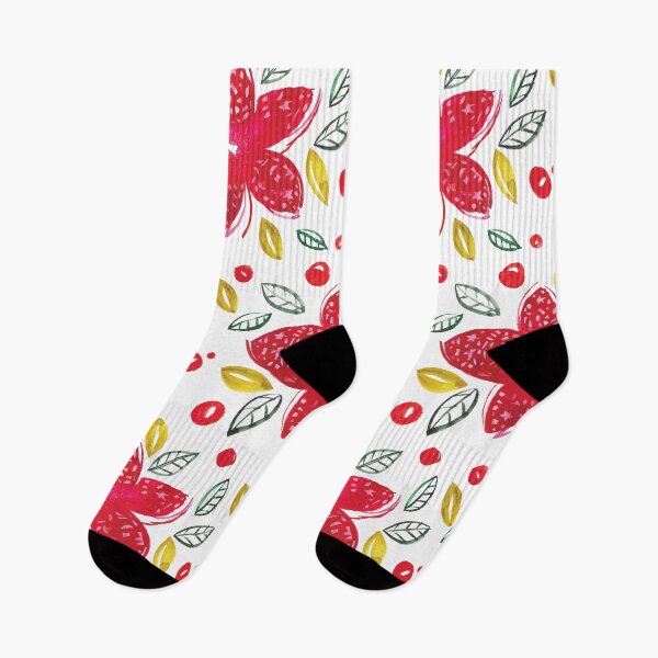 Item preview, Pretty red flower designed and sold by printmesomecolo.