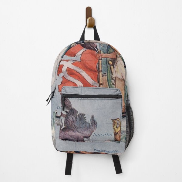 Item preview, Vintage Iceland Illustrative Map (1912) designed and sold by BravuraMedia.