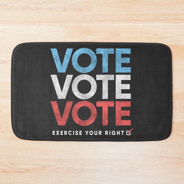 Item preview, Retro Distressed Vote T-Shirt, Exercise Your Right designed and sold by BootsBoots.
