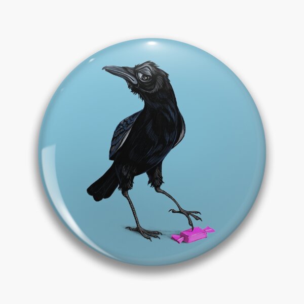Item preview, Happy crow designed and sold by nadine-colin.