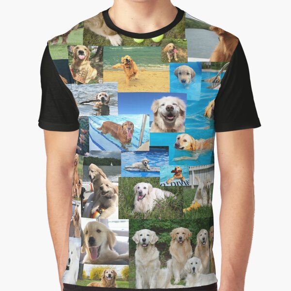 dog collage shirt