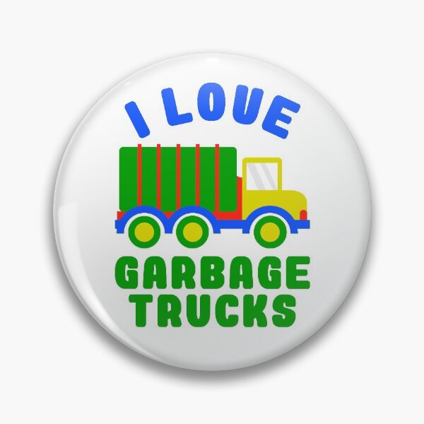 Item preview, I Love Garbage Trucks designed and sold by Maria Garcia.