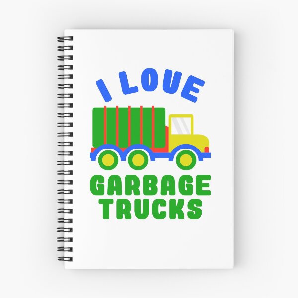 Item preview, I Love Garbage Trucks designed and sold by Maria Garcia.