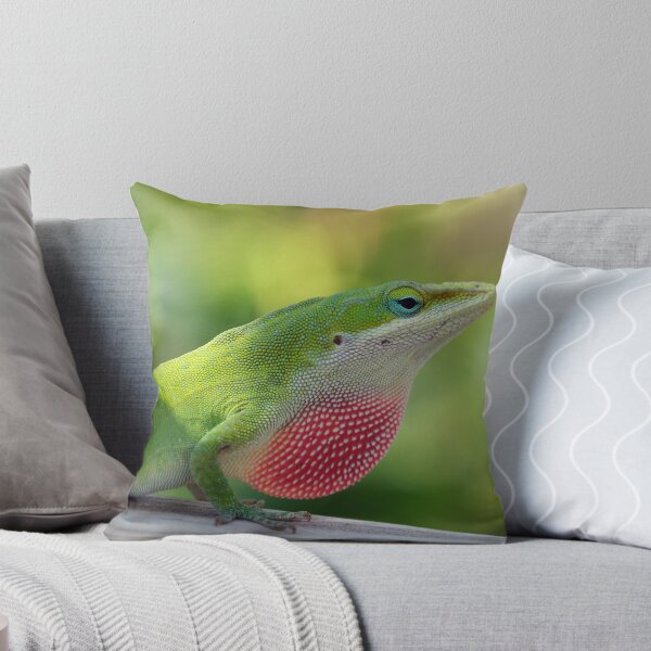 Item preview, Green Anole Displaying Dewlap designed and sold by StampCity.