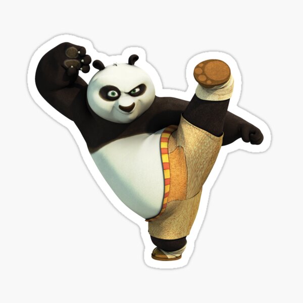 Kung Fu Panda Sticker