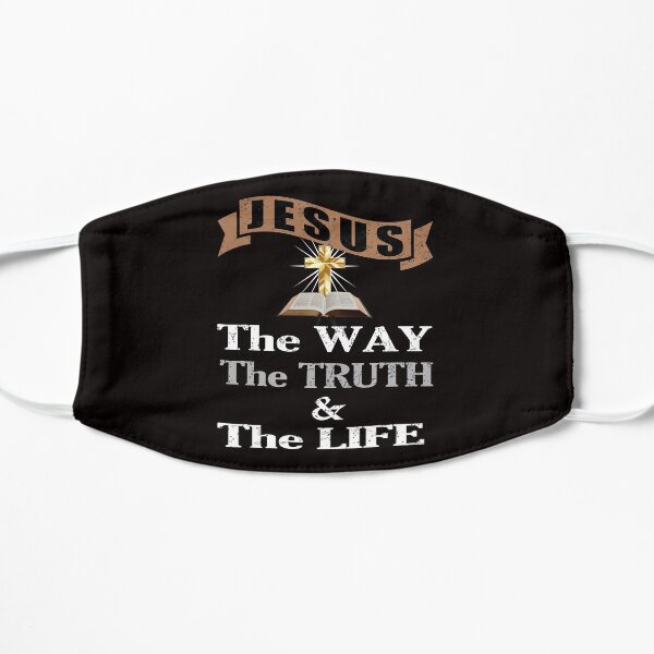 Jesus The Way The Truth & The Life Christian Gift Mask