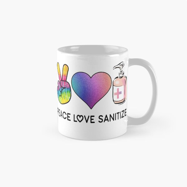 Item preview, Peace Love Sanitize Design designed and sold by ForStrong.
