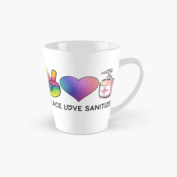 Item preview, Peace Love Sanitize Design designed and sold by ForStrong.