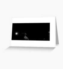 Voice and fingers. Greeting Card