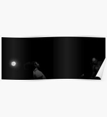 Voice and fingers. Poster