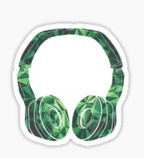 Military headphone Sticker
