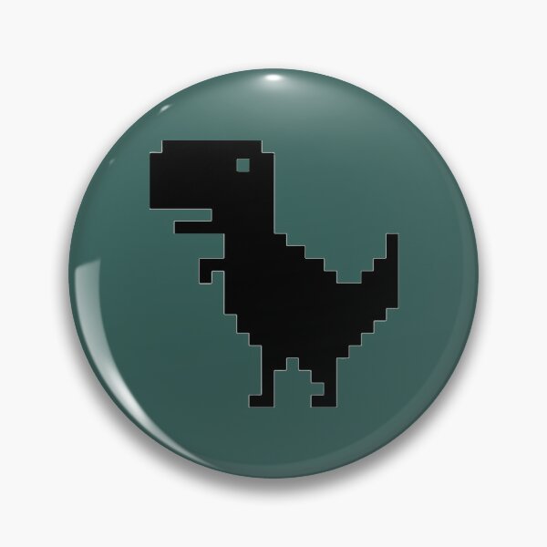 google chrome dino game (9) Pin for Sale by cyphyurrr