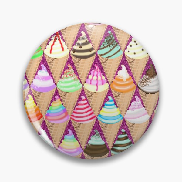 Item preview, Hand Drawn Ice Cream Pattern Spring/Summer designed and sold by jaggerstudios.