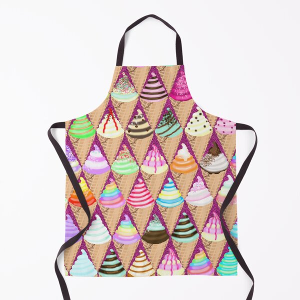 Item preview, Hand Drawn Ice Cream Pattern Spring/Summer designed and sold by jaggerstudios.
