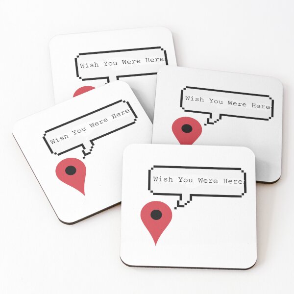 Item preview, "wish you were here" Quote designed and sold by fudgecream.