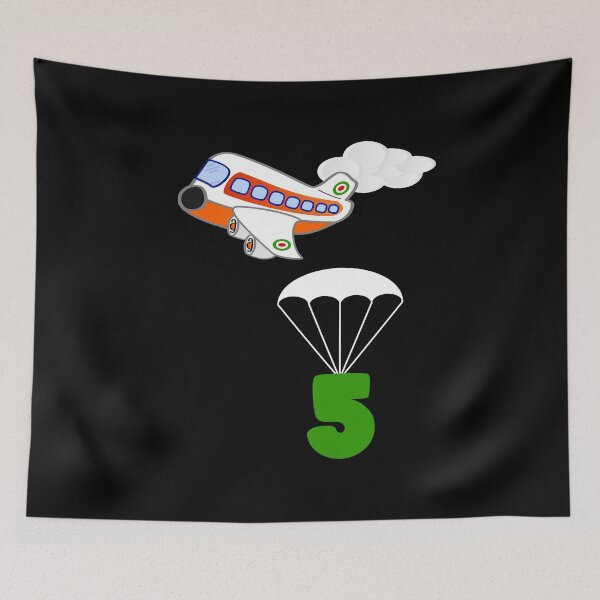 Item preview, 5 year birthday airplane kids gift idea designed and sold by Argentini.