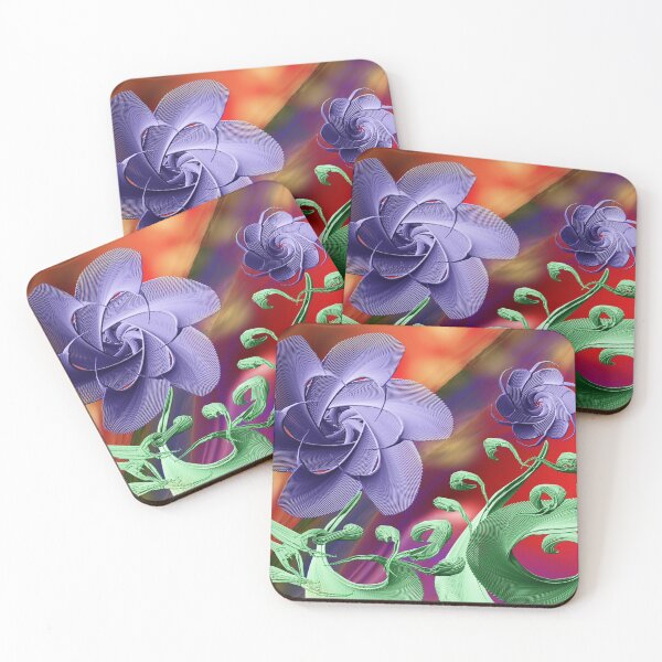 Item preview, 3d  mov  flowers with lovely backgrounds abstract  designed and sold by jotcar.