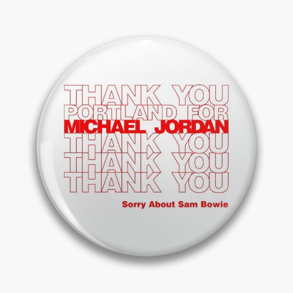 Item preview, Thank You, Portland for Michael Jordan designed and sold by 90sBullsShirts.