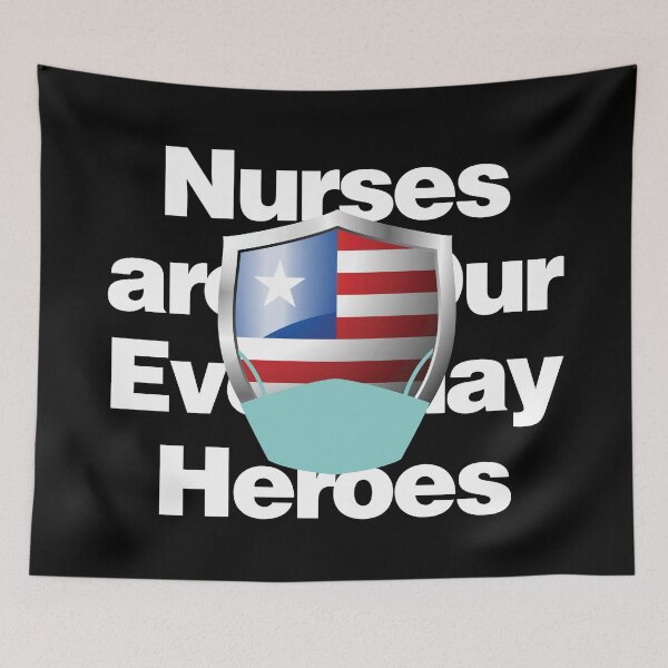 Item preview, Liberia Nurses are Everyday Heroes designed and sold by HelloFromAja.