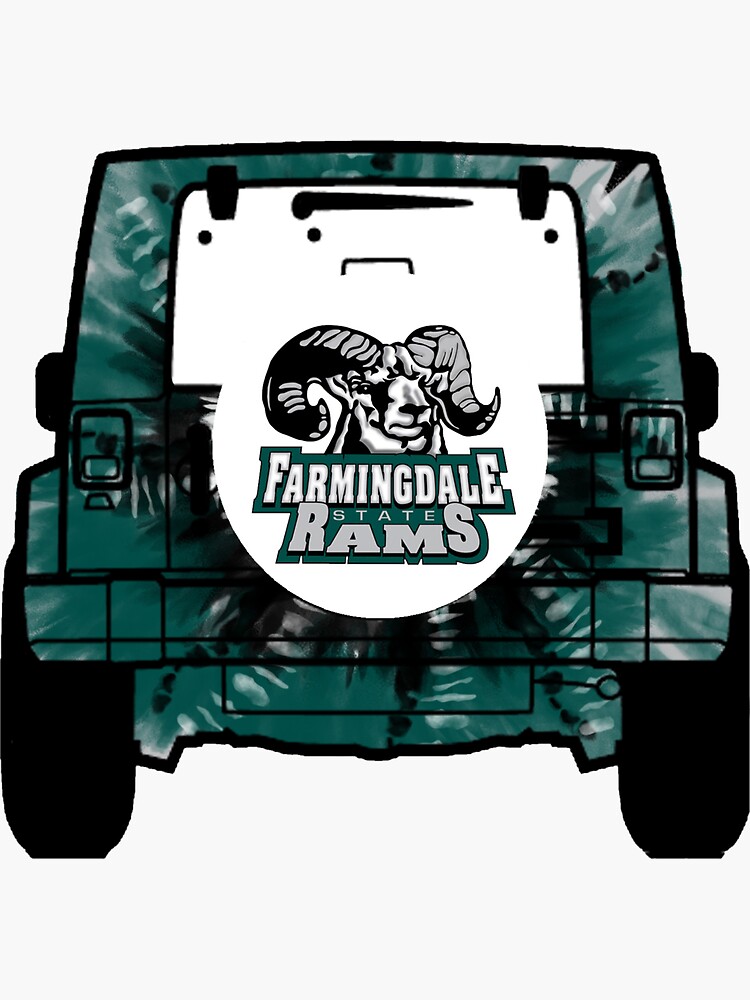 "Farmingdale College Jeep" Sticker for Sale by Pringle22 Redbubble