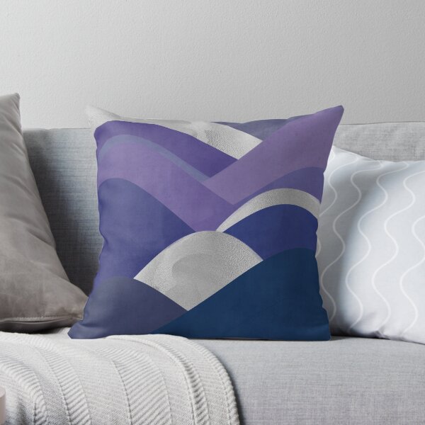 The Mountains of Chiusa Throw Pillow