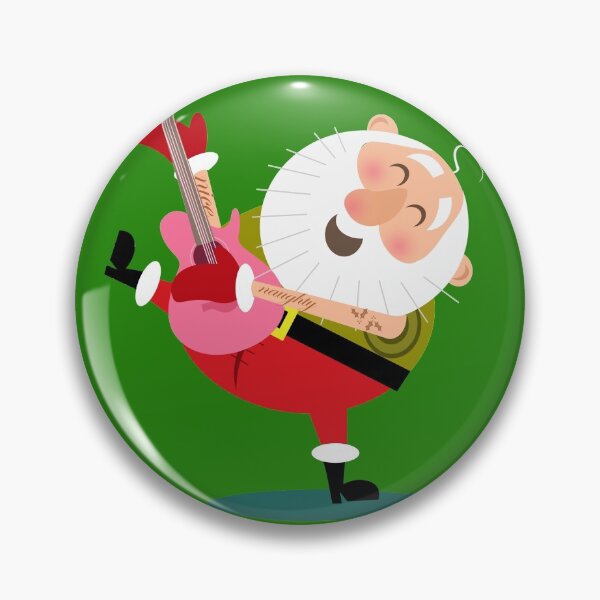 Item preview, Rockin roll santa designed and sold by Wonderful world of whimsical Art of yesteryear and today .