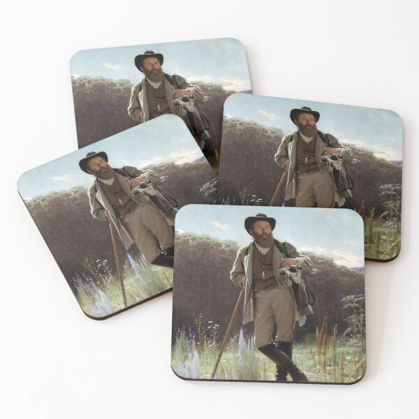 Item preview, Portrait of the Painter, Ivan Shishkin - Ivan Kramskoy - 18731873 designed and sold by CJET.