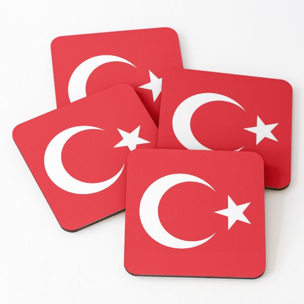 Item preview, Turkey Türkiye flag flag Istanbul Ayyildiz designed and sold by GeogDesigns.