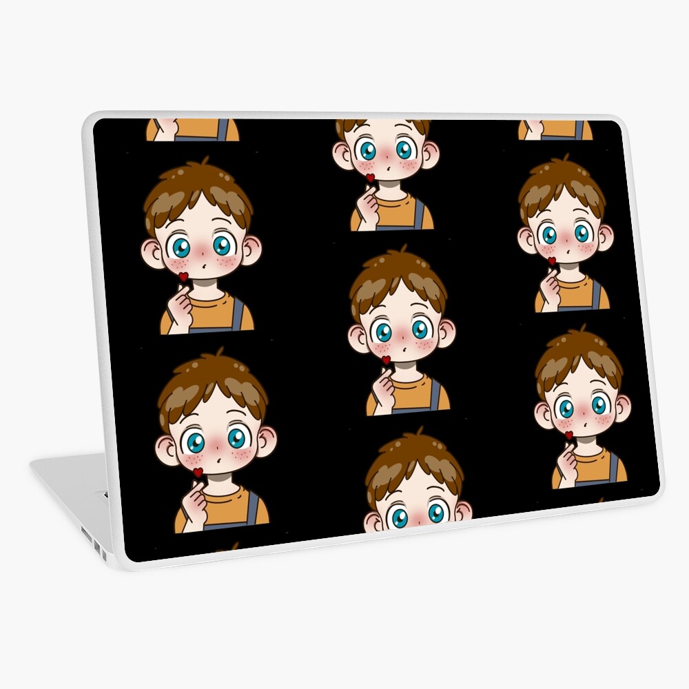 Cute anime boy spreading kindness and love Art Board Print for Sale by  BlueRoseHeart