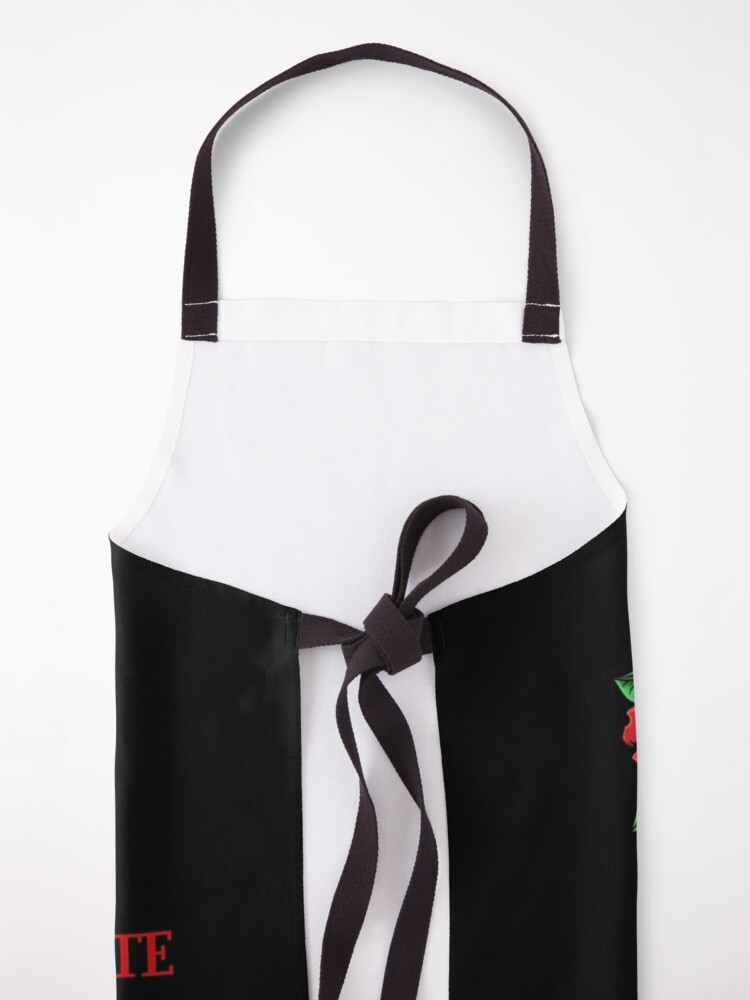 Alternate view of Soy Mujer Latina Chingona Red Rose in Hair Inspirational Quote Mujer Latina, Mexican women, Mexican pride  Apron